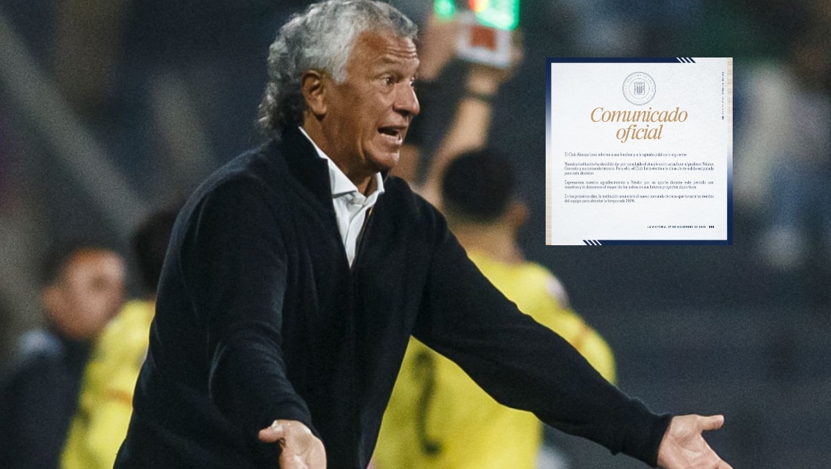 Alianza Lima hizo oficial la salida de Néstor Gorosito. (Foto: GEC)