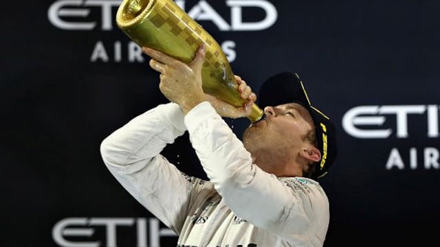 Hamilton se llevó el Gran Premio de Abu Dhabi, pero Rosberg el Mundial