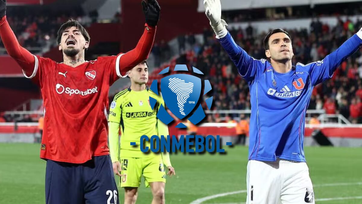 Independiente vs U. de Chile esperan el fallo de la Conmebol para conocer como se definirá el pase a cuartos de la Sudamericana. (Foto: AFP)