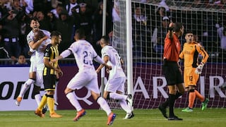 ¡Triunfazo 'albo'! Liga venció a Peñarol por la fecha 1 del Grupo D de la Copa Libertadores 2019