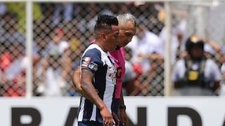 ¡No pudo más! Christian Cueva salió lesionado en Alianza Lima vs. Atlético Grau [VIDEO]
