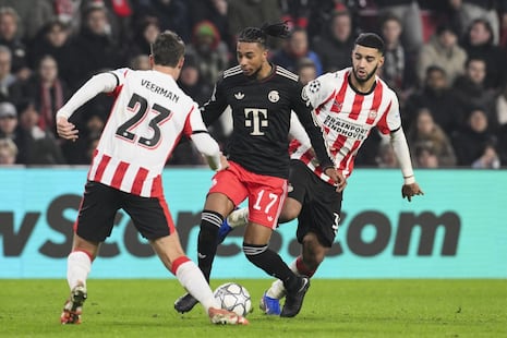 Bayern vs. PSV (2-1): goles, video y resumen del partido por Champions League