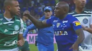 A puño limpio: tremenda bronca al final del Palmeiras vs. Cruzeiro por la Copa de Brasil [VIDEO]