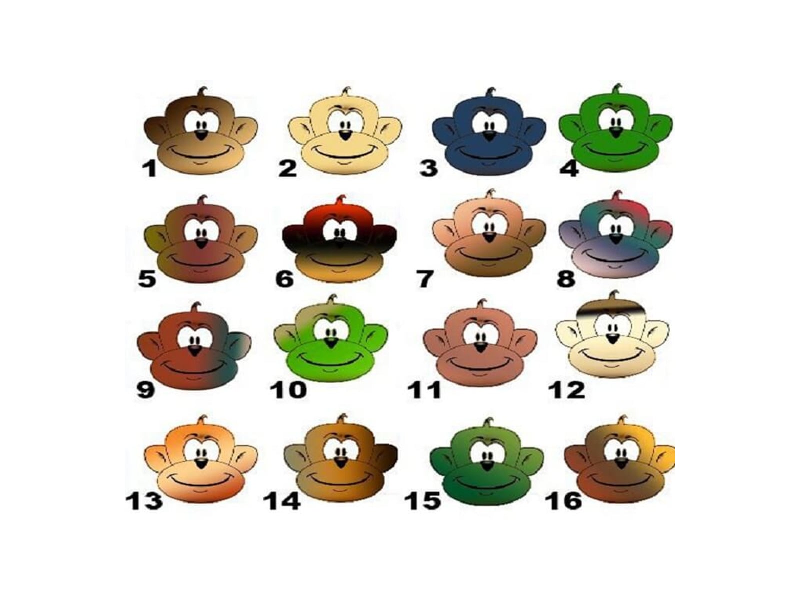 TEST VISUAL | Observa con atención las imágenes de los monos y selecciona el que más te llame la atención. Tu elección te revelará un aspecto de tu personalidad que podría estar relacionado con tu fuente de riqueza y abundancia en la vida.