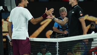 En cuartos de final: Federer se deshizo de Fucsovics en cuatro sets en el Australian Open