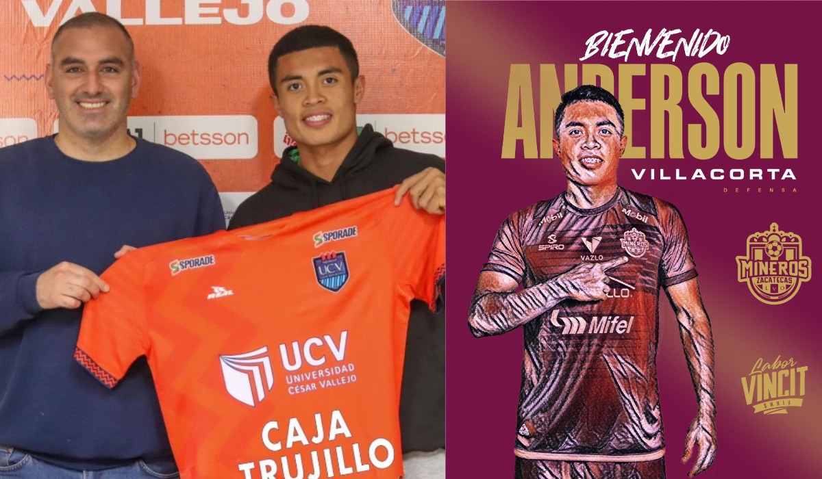 Anderson Villacorta fichó por Mineros de Zacatecas. (Foto: Twitter)