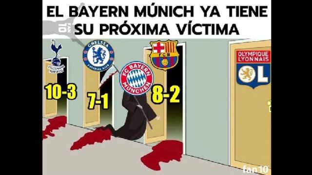 Bayern Múnich vs. Lyon: la ‘semi’ de Champions empezó a vivirse con divertidos memes [FOTOS]