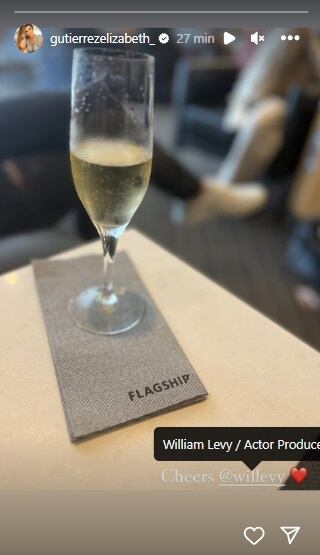 Elizabeth Gutiérrez publicó esta peculiar fotografía en sus redes sociales (Foto: Elizabeth Gutiérrez / Instagram)