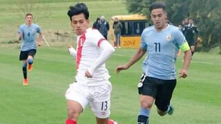 Selección Peruana Sub 17 cayó 1-0 frente a Uruguay en amistoso