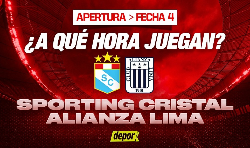 Sporting Cristal y Alianza Lima juegan por la fecha 4 del Torneo Apertura 2025. (Diseño: Depor)