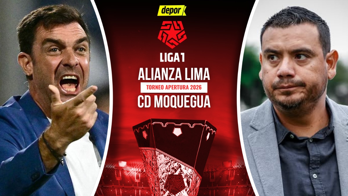 Alianza Lima vs. CD Moquegua se enfrentan por la fecha 13 del Torneo Apertura 2026. (Diseño: Depor)