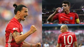 Ibrahimovic, Robben y las figuras que quedan libres a final de temporada