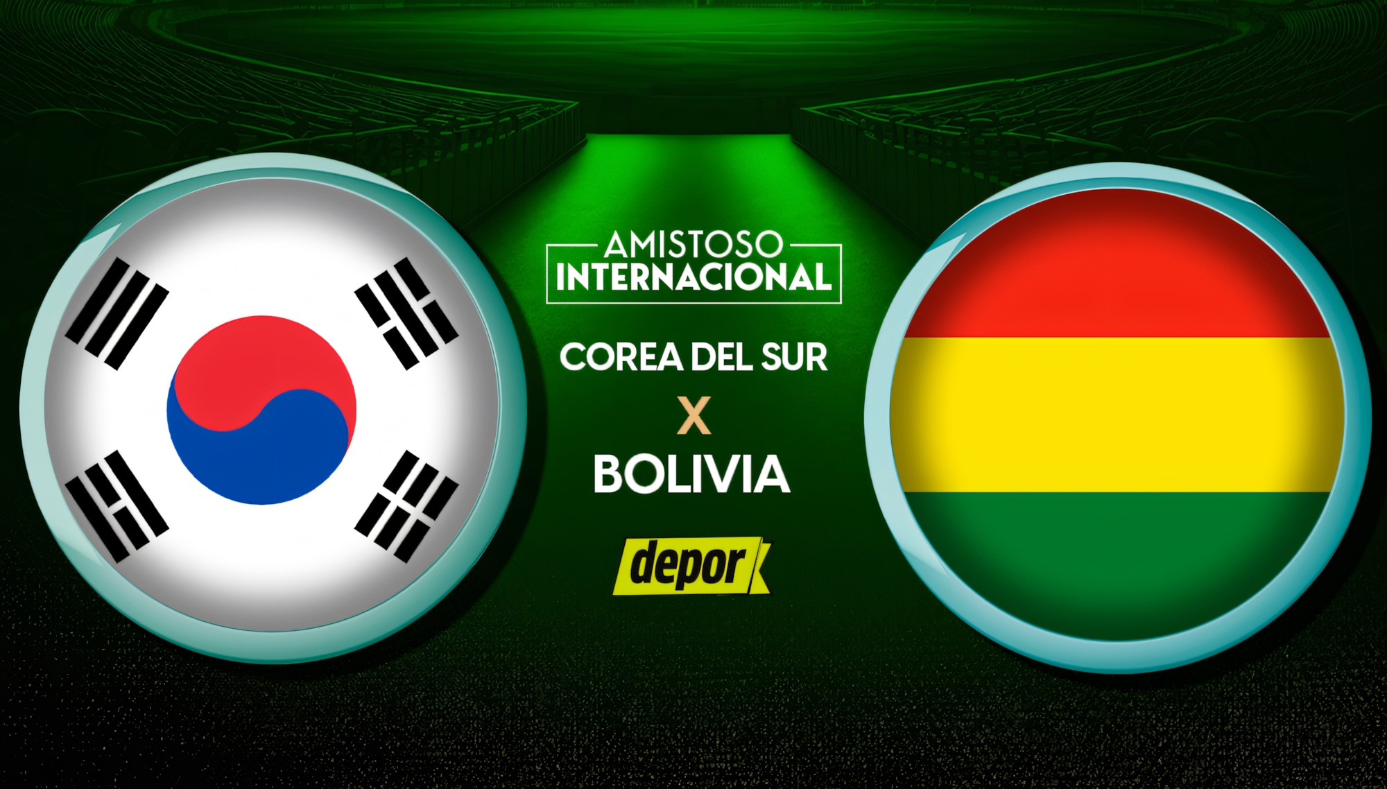 Bolivia vs. Corea del Sur se enfrentan en amistoso FIFA. (Diseño: Christian Marlow / Depor)