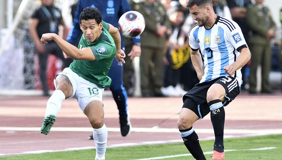 Argentina fue ampliamente a Bolivia en el Hernando Siles de La Paz y ganó por 3-0 por la fecha 2 de las Eliminatorias 2026. (Foto: AFP)