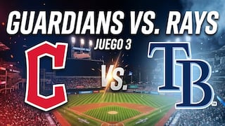 ¿En qué canal transmiten Guardians vs. Rays hoy por Juego 3 de MLB Playoffs 2026?