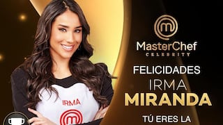 Irma Miranda se convirtió en la ganadora de “MasterChef Celebrity México 2023”