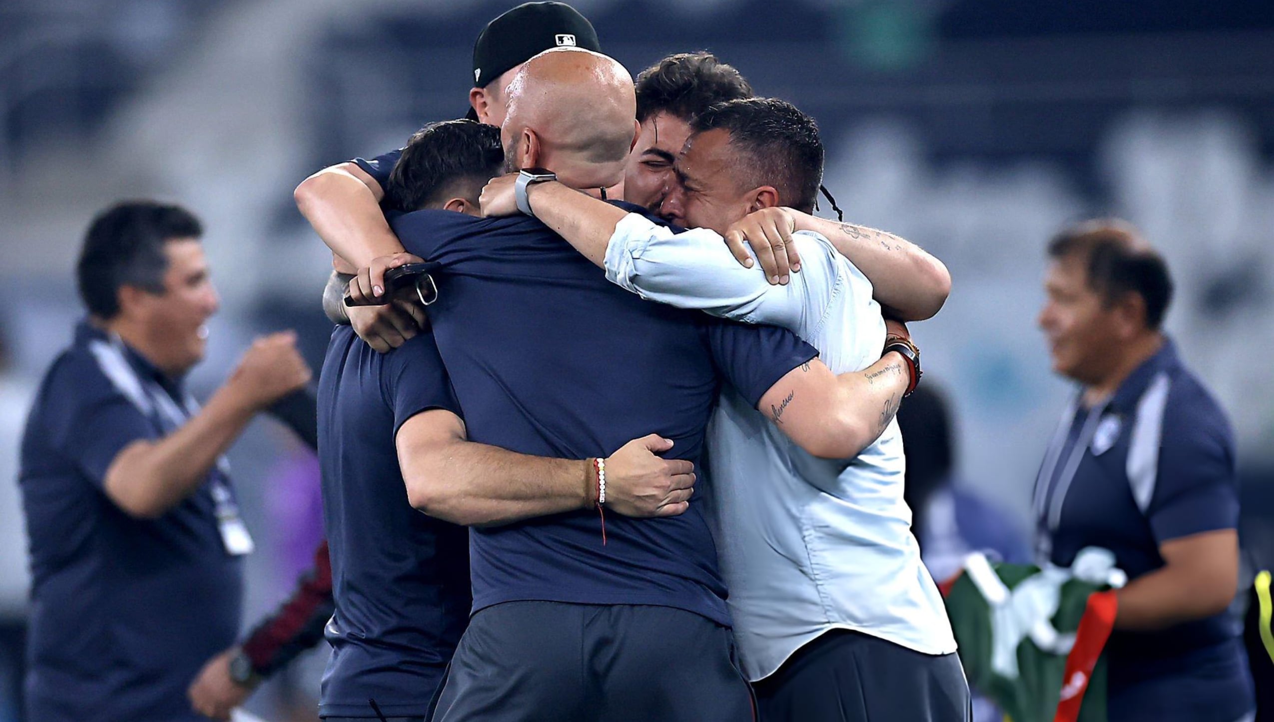 Horacio Melgarejo, junto a su comando técnico, se quedan por 2 años más. (Foto: Getty Images)