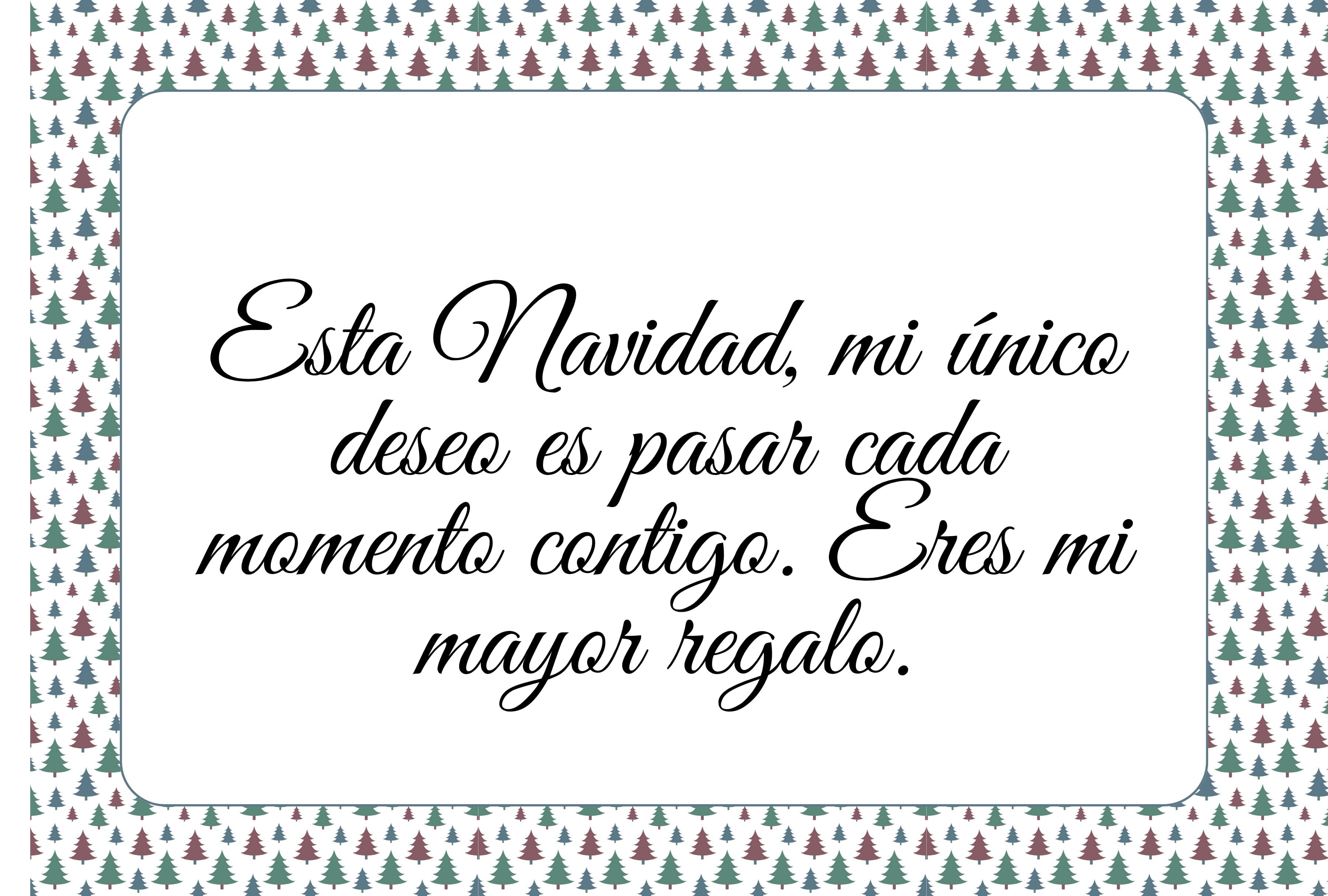 Esta Navidad, mi único deseo es pasar cada momento contigo. Eres mi mayor regalo. | Crédito: Canva / Composición Depor