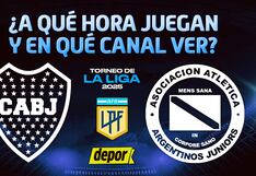 Boca vs. Argentinos: canales de TV y a qué hora juegan hoy