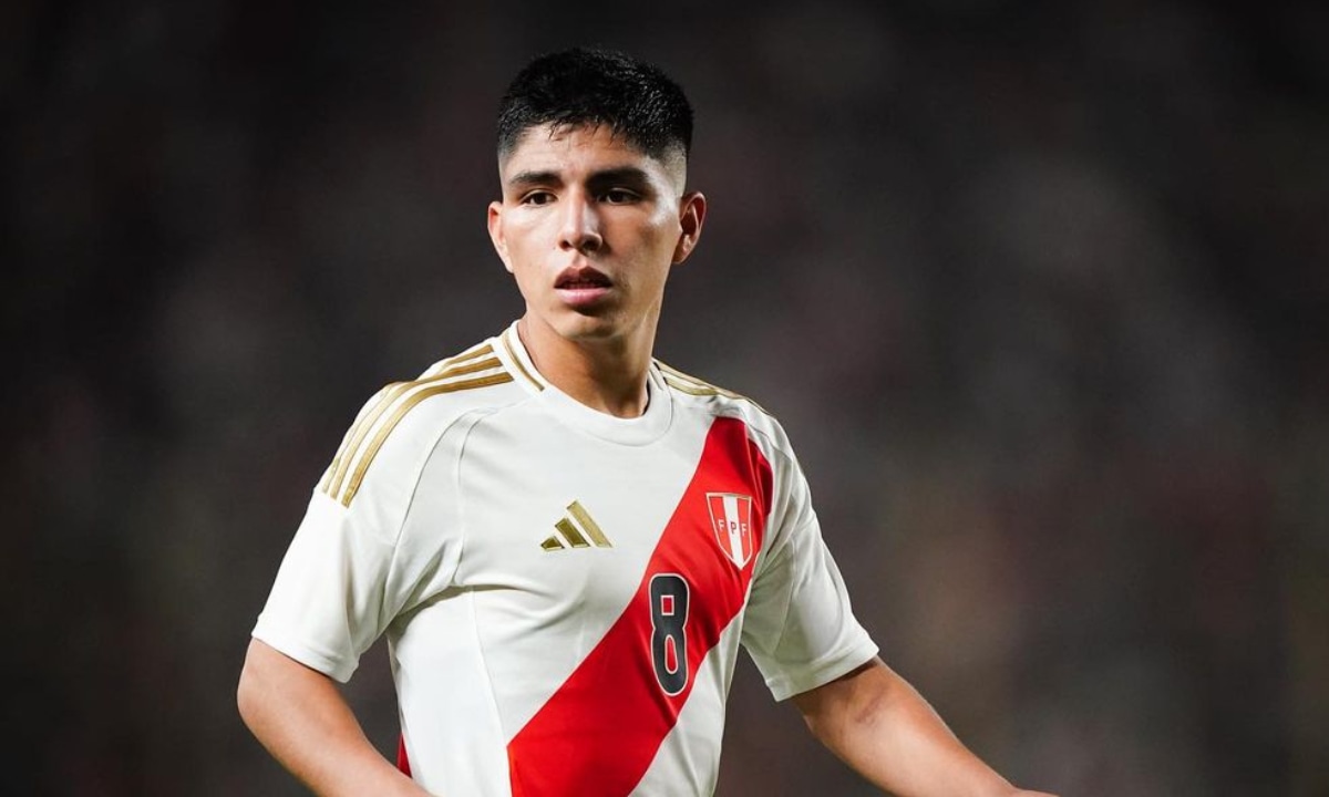 Piero Quispe estuvo desde el inicio ante Chile en el debut de la Copa América 2024. (Foto: Bicolor)