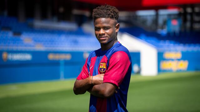 Pensando en el futuro: Mikayil Faye es nuevo jugador del Barça hasta 2027