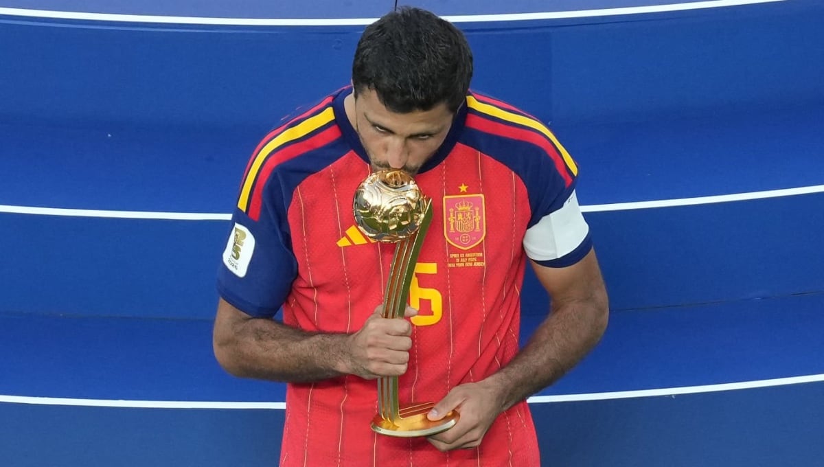 Rodri ganó el Balón de Oro del Mundial 2026. (Foto: Getty Images)