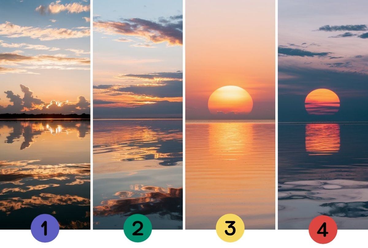 Elige una de las cuatro puestas de sol para descubrir si eres un líder natural (Foto: Depor).