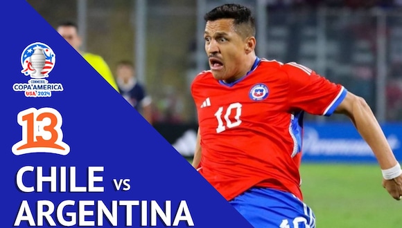 Mira el Chile vs. Argentina por la Copa América 2024 a través de la señal de Canal 13 EN VIVO y totalmente gratis por TV y streaming online. (Foto: Composición Mix)