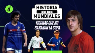 Grandes sin corona: la lista de jugadores históricos que no han ganado un Mundial