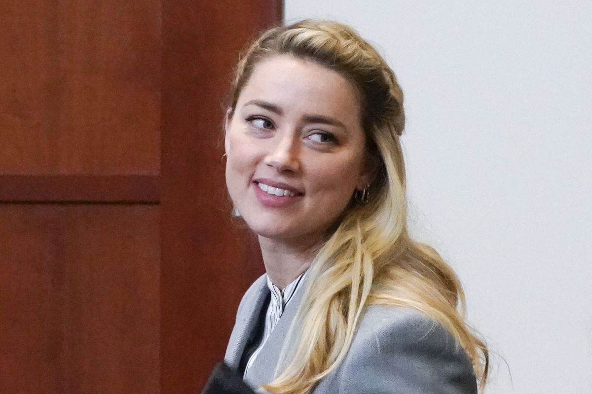 Amber Heard durante el juicio contra Johnny Depp, celebrado en mayo pasado (Foto: AFP)