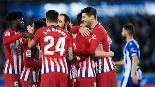 Atlético de Madrid goleó 4-0 al Alavés en Mendizorroza por Liga Santander