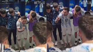 Y decían que no hablaba: revelan actitud de Messi en vestuarios durante la Copa América [VIDEO]