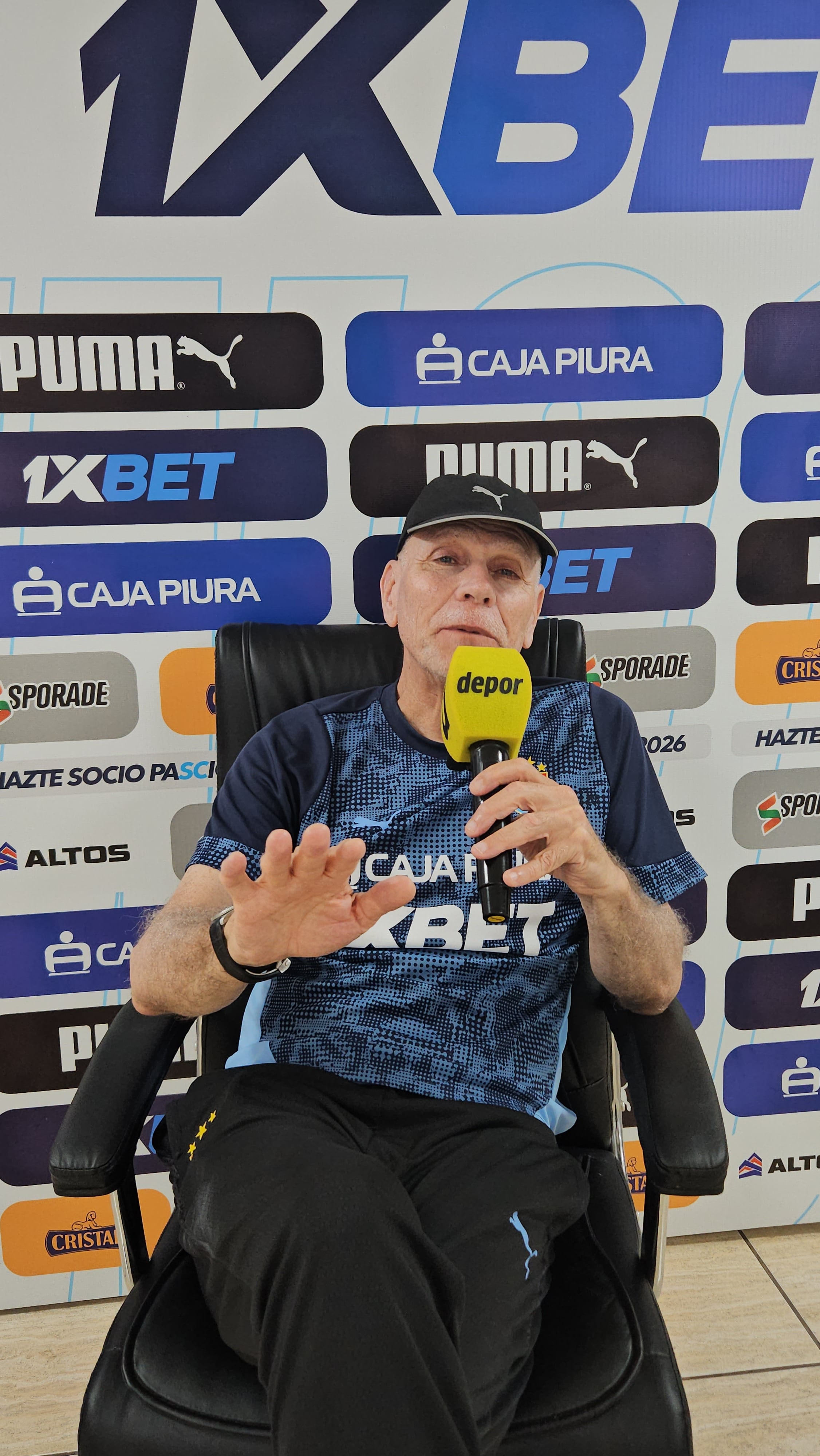 Paulo Autuori habló sobre la pretemporada de Sporting Cristal. (Foto: Ubaldo Villalobos / Depor)
