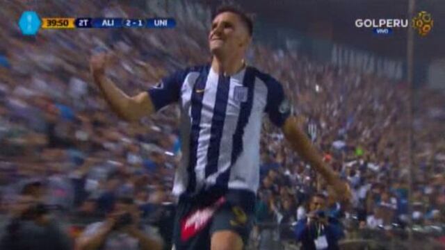 Alianza Lima: Mauricio Affonso le dio vuelta al marcador con un golazo desde fuera del área