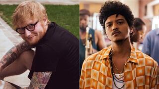 Ed Sheeran y Bruno Mars se unen para lanzar su nuevo tema “Blow” | FOTOS Y VIDEO
