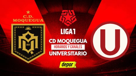 ¿En qué canales ver Universitario vs. CD Moquegua y a qué hora juegan por el Torneo Apertura?
