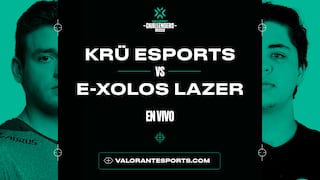 VALORANT: KRÜ Esports VS. E-Xolos LAZER, dónde ver el partido de los playoffs de Champions Tour 2022