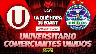 Horarios del partido Universitario vs. Comerciantes Unidos: ¿a qué hora juegan?