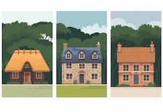 Escoge una de las casas en la imagen para conocer cuál es tu principal característica