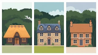 Escoge una de las casas en la imagen para conocer cuál es tu principal característica