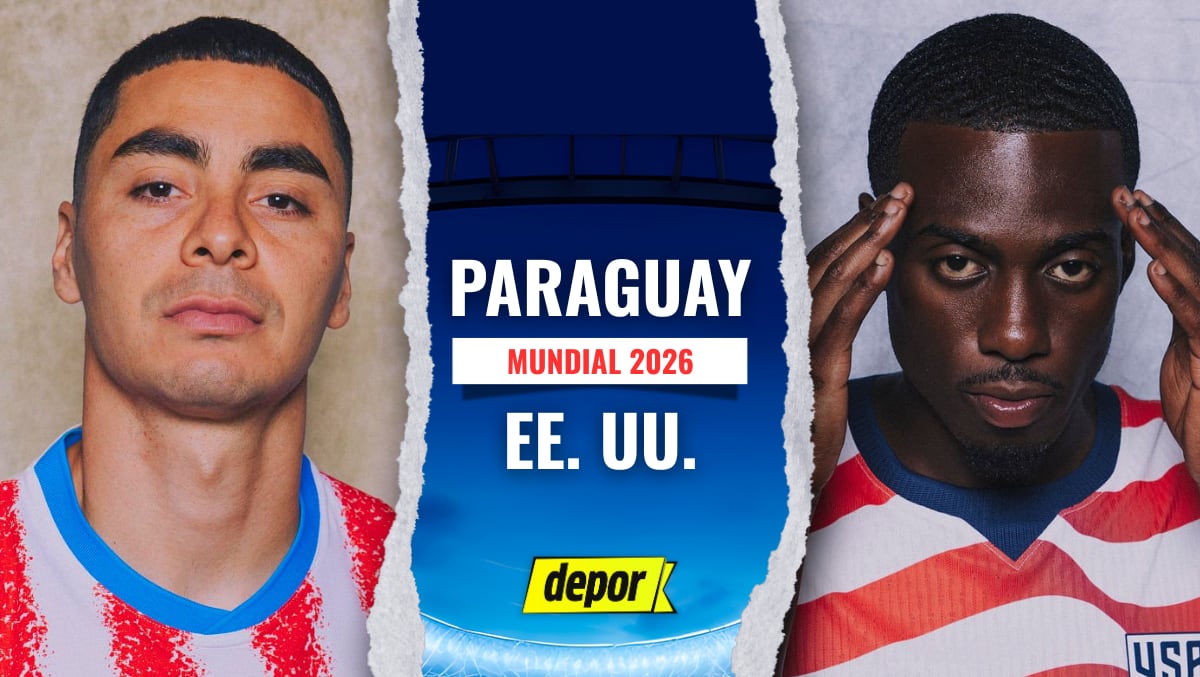 Paraguay vs. Estados Unidos se enfrentan por la fecha 1 de la fase de grupos del Mundial 2026. (Diseño: Depor)