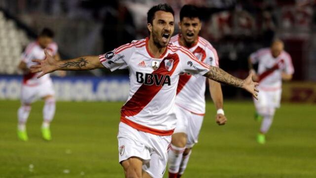 Debut soñado: el gol de Scocco para River Plate ante Guaraní por Copa Libertadores [VIDEO]