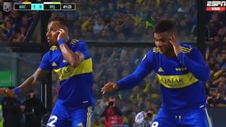 Ahora sí vale: brutal pase de Fabra y Villa marca el 1-0 de Boca vs Defensa [VIDEO]