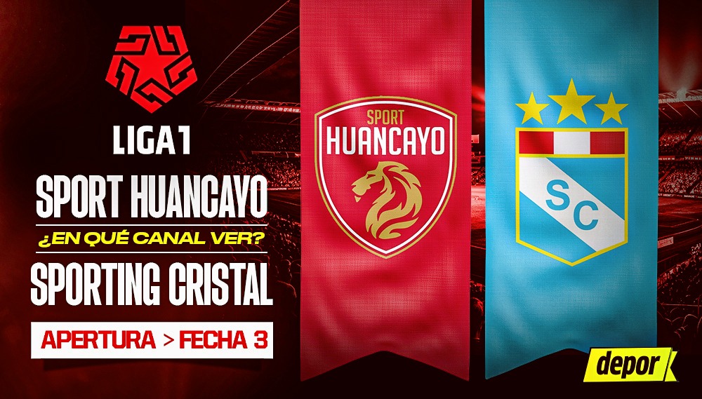 Sport Huancayo y Sporting Cristal se jugará en el estadio Huancayo.