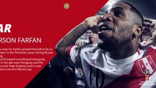 FIFA eligió a Farfán como figura de Perú y destacó gol de Flores a Ecuador