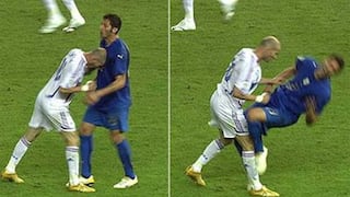 Con su hermana no, Marco: Materazzi reveló qué le dijo a Zidane antes de que le propinara el famoso cabezazo
