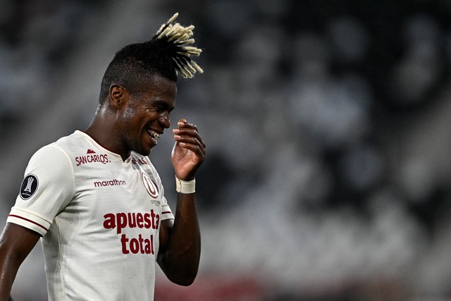 Segundo Portocarrero. (Photo by MAURO PIMENTEL / AFP)