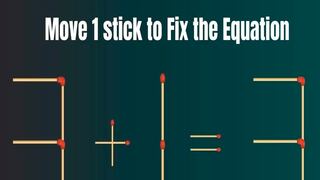 Necesitas corregir la siguiente ecuación en 5 segundos para obtener la respuesta correcta