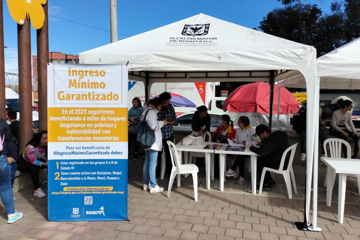 Consulta todos los detalles sobre la entrega del Ingreso Mínimo Garantizado en Bogotá | Foto: SDIS