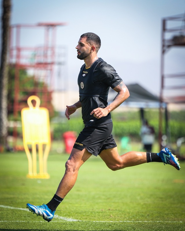 Las mejores postales del entrenamiento de Universitario de cara al clásico por la Liga 1 Te Apuesto (Foto: prensa U)